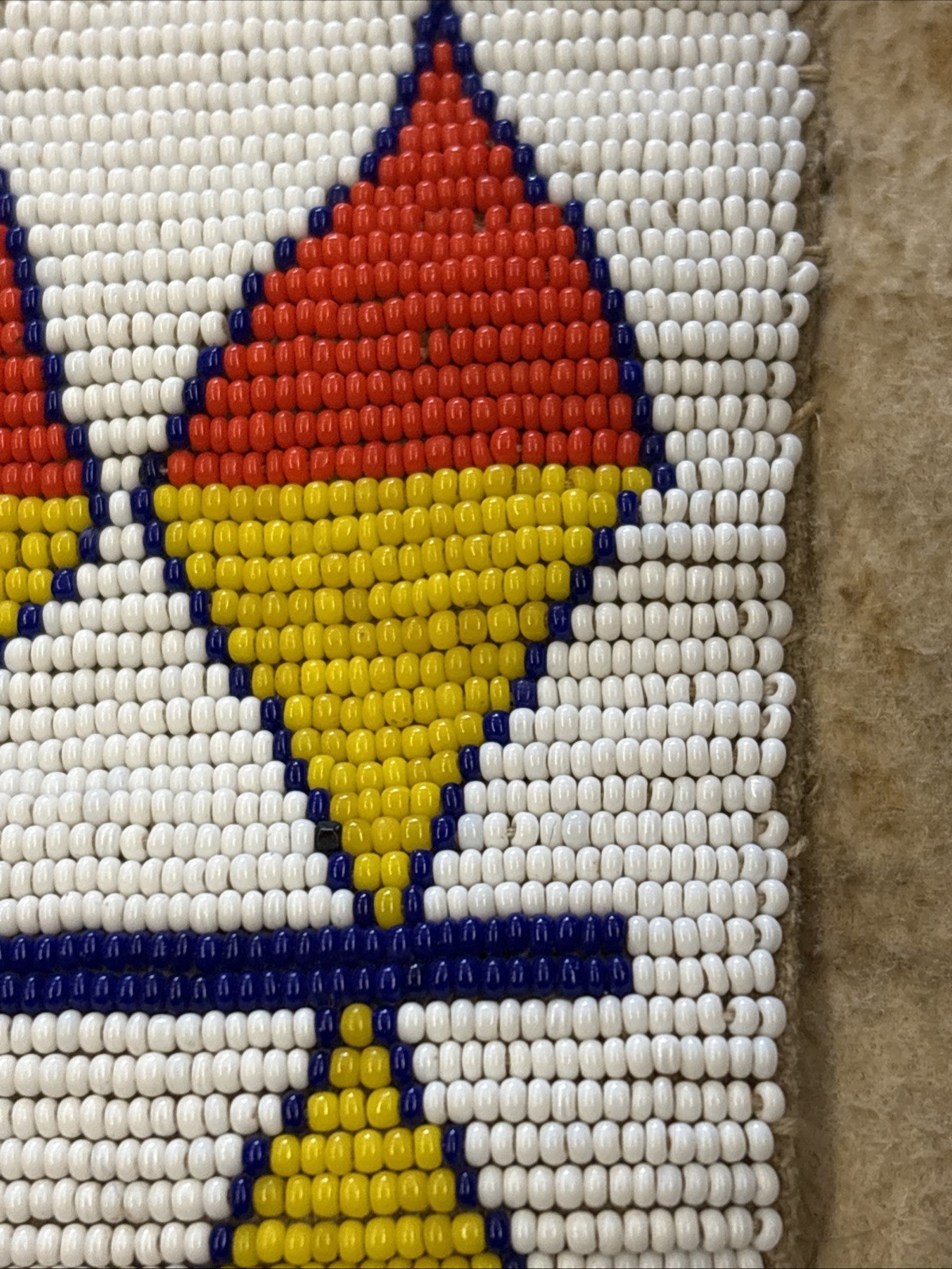 Antique Native American Beaded Plains Leggings 1910s Beaded Leggings