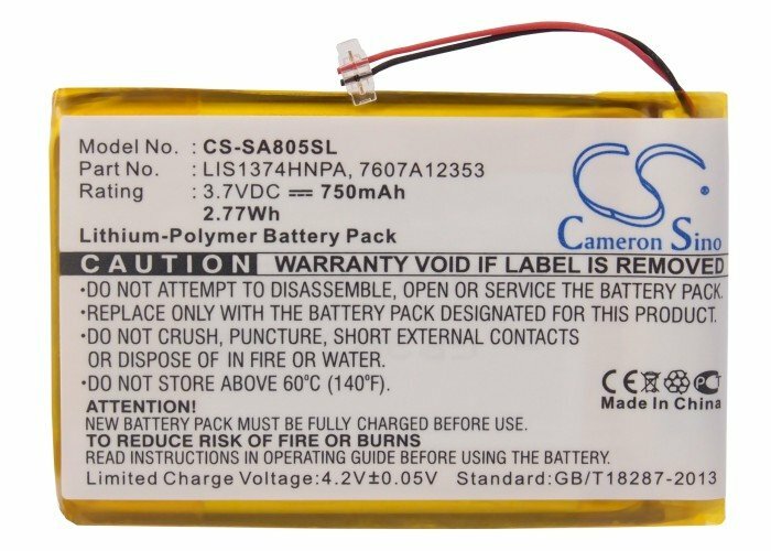Battery for Sony NW-A805,NWZ-S639,NW-S639,NWZ-A818,NW-A806P,NW-A806W,NW-A805B