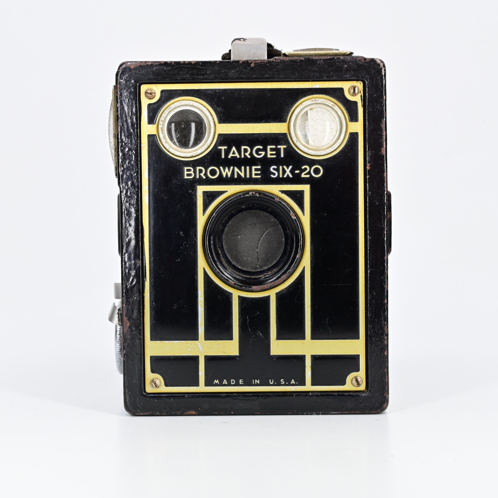 Kodak Brownie Junior + Brownie Target Six-20 620 Box Camera lot of 5 Art Deco