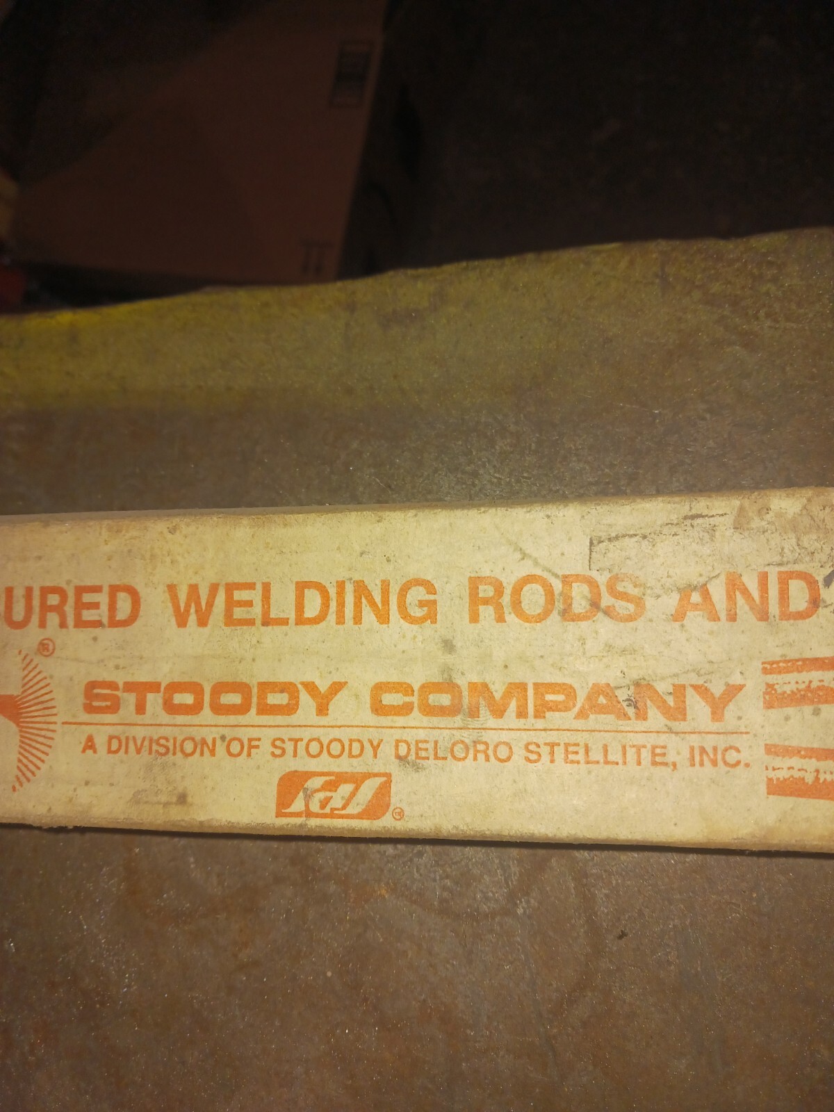 Stellite 6 Tig Welding Rod 1/8" diameter 14 inches long, five (5) rod bundle.