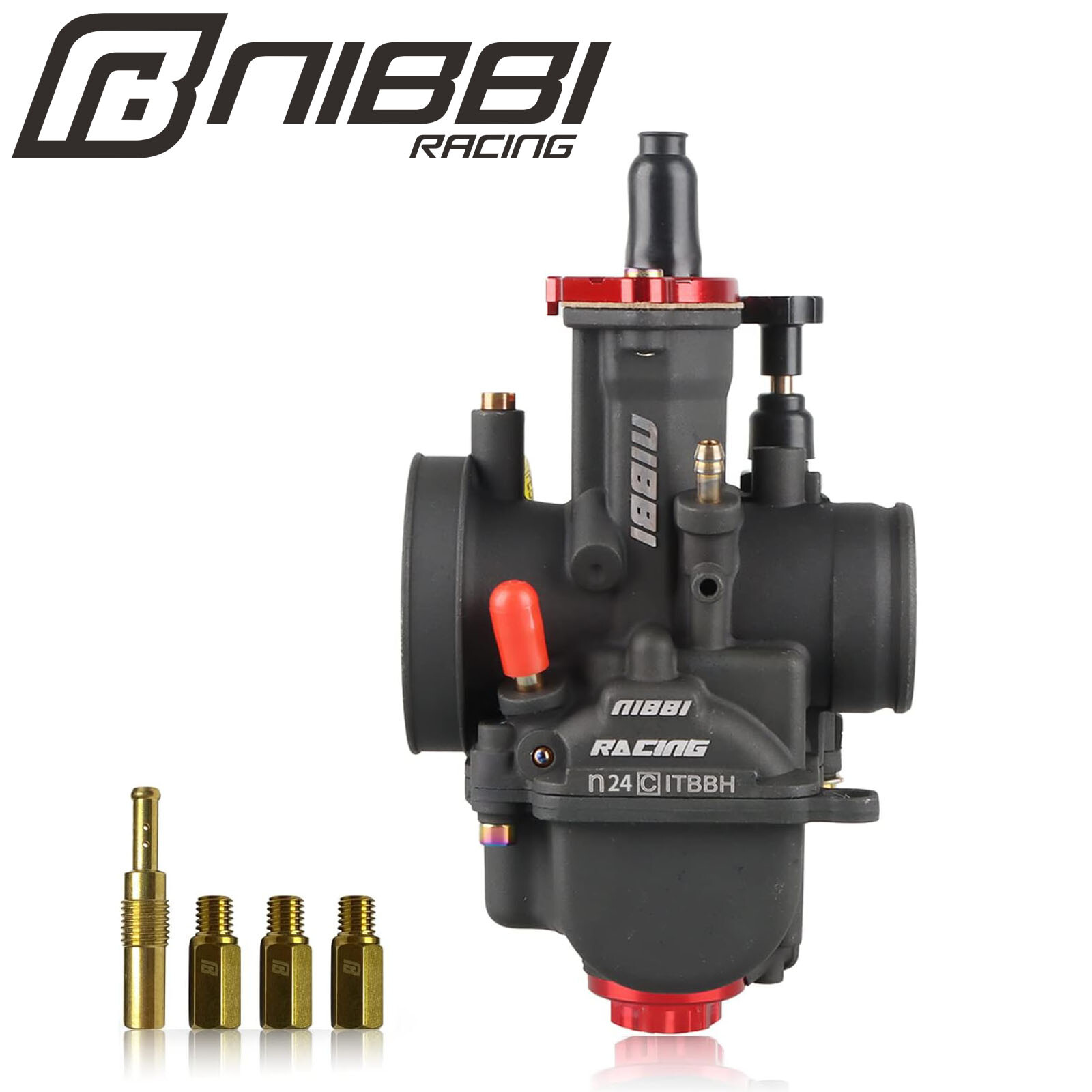NIBBI PWK 24mm Pre-Jetted Carburetor For Yamaha TTR125LE TTR125L TTR125E TTR125
