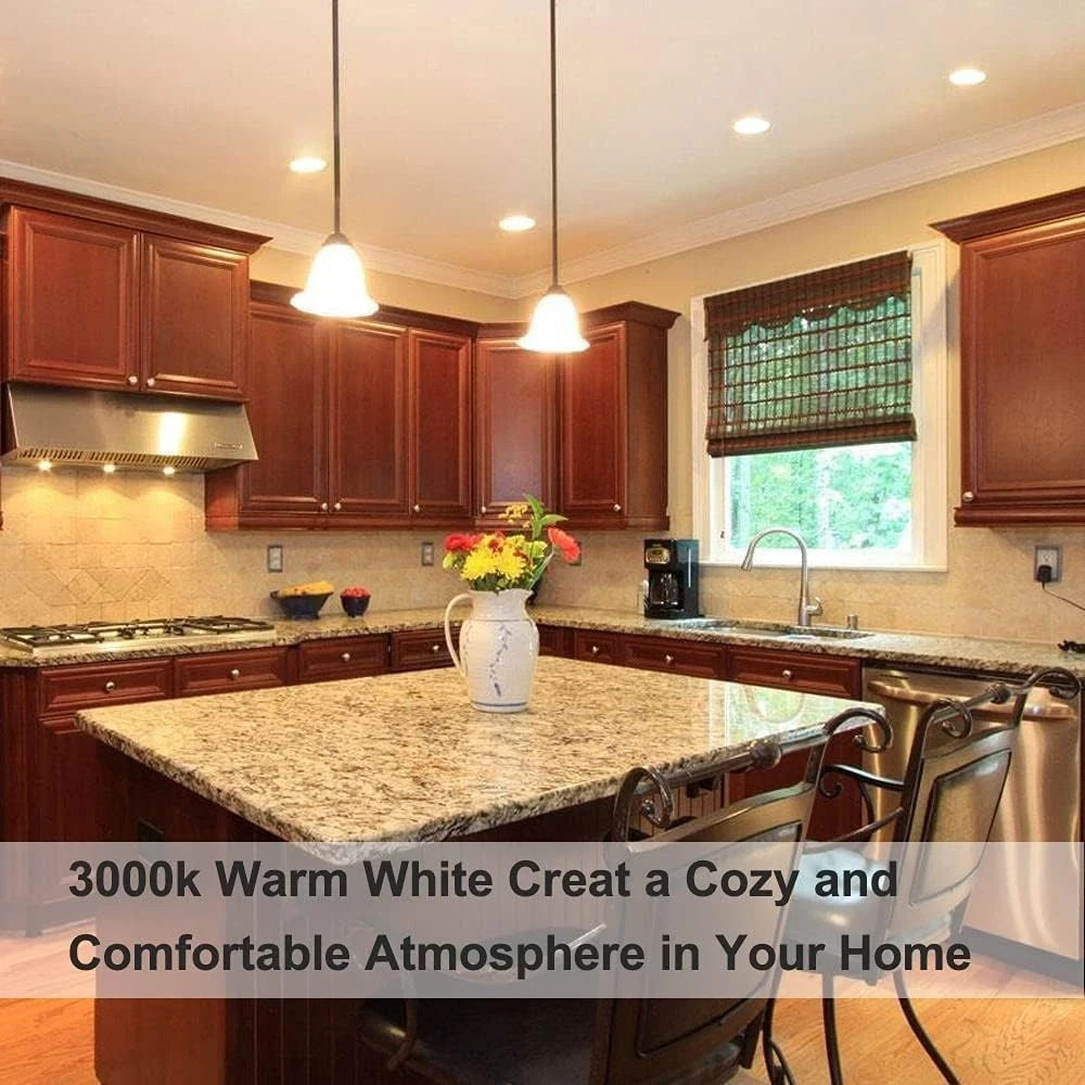 6 Pack H&Z Par20 Short Neck 39W 120V, 3000K Flood Light with E26 Medium Base dim