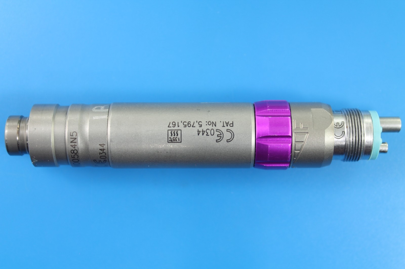 STAR Titan-T Low Speed 20k Air Motor & Attachment - HANDPIECE USA - Titanium