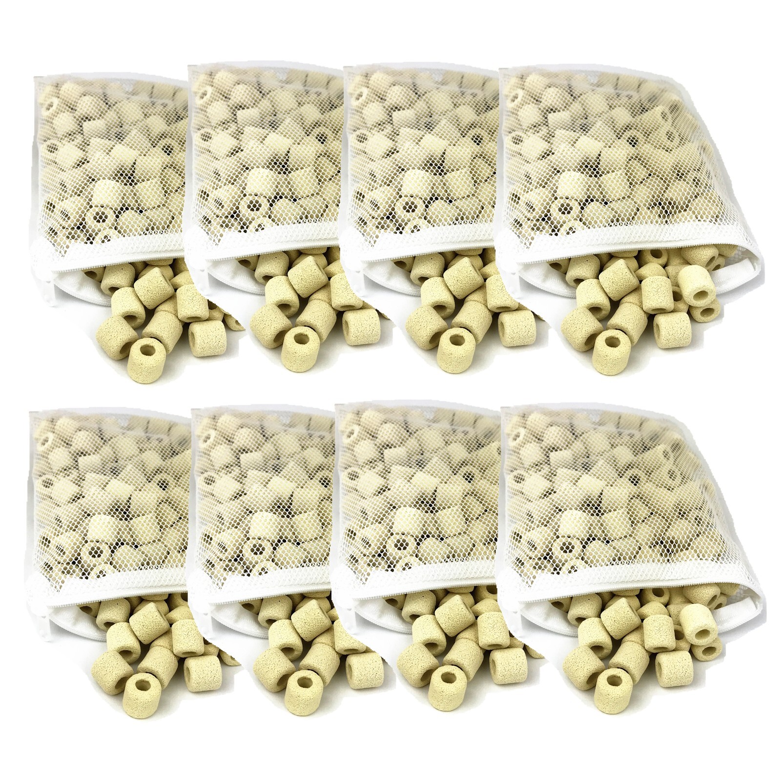 Ceramic Bio Filter Media Ceramic Rings 1/2/4/8/32 lbs aquarium sump canister