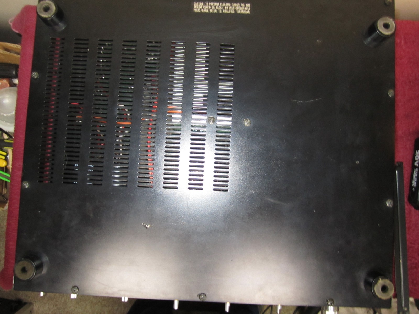 Marantz 2226B Stereo Receiver Cleaned Tested * Amp Works Fine, AM/FM Not working