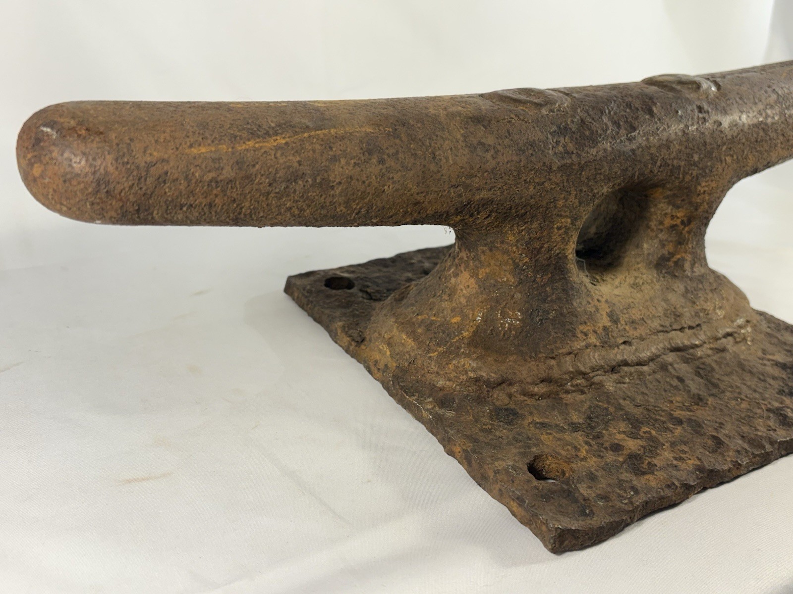 Antique Cast Iron Nautical Dock Cleat Boat Rope Tie Marine USA