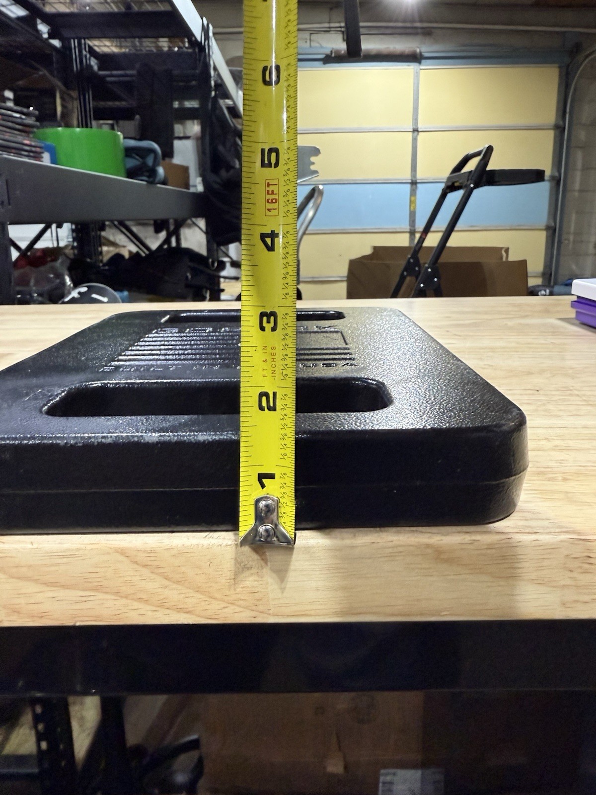 Goruck 30Lb Ruck Plate Black Weight Plate