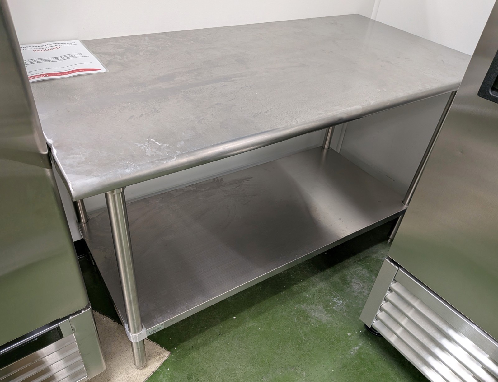 Advance Tabco SLAG-305-X Work Table, 60 in. W x 30 in. D, 16 gauge Stainless Top