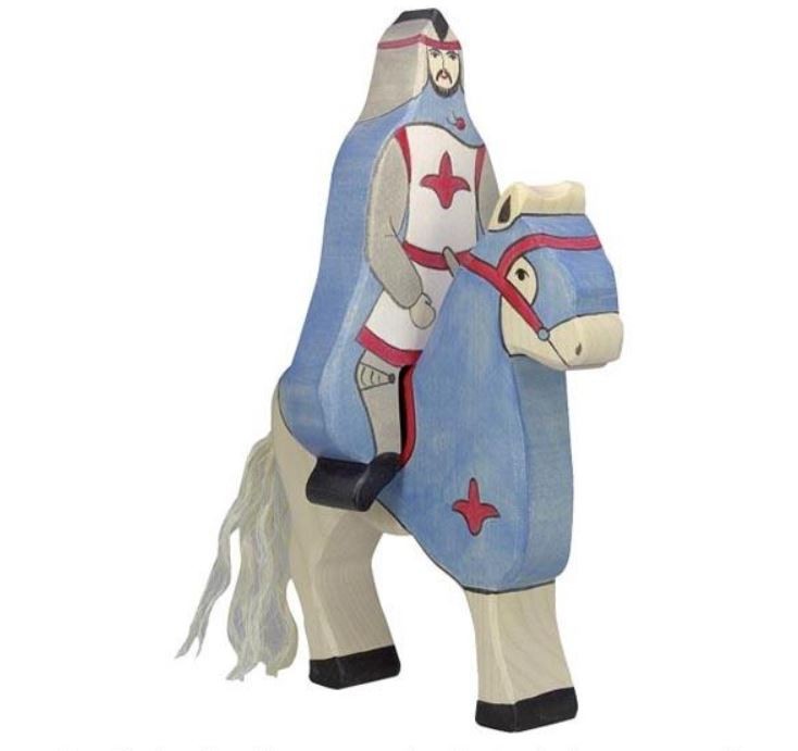 Holztiger Blue Rider with Cloak