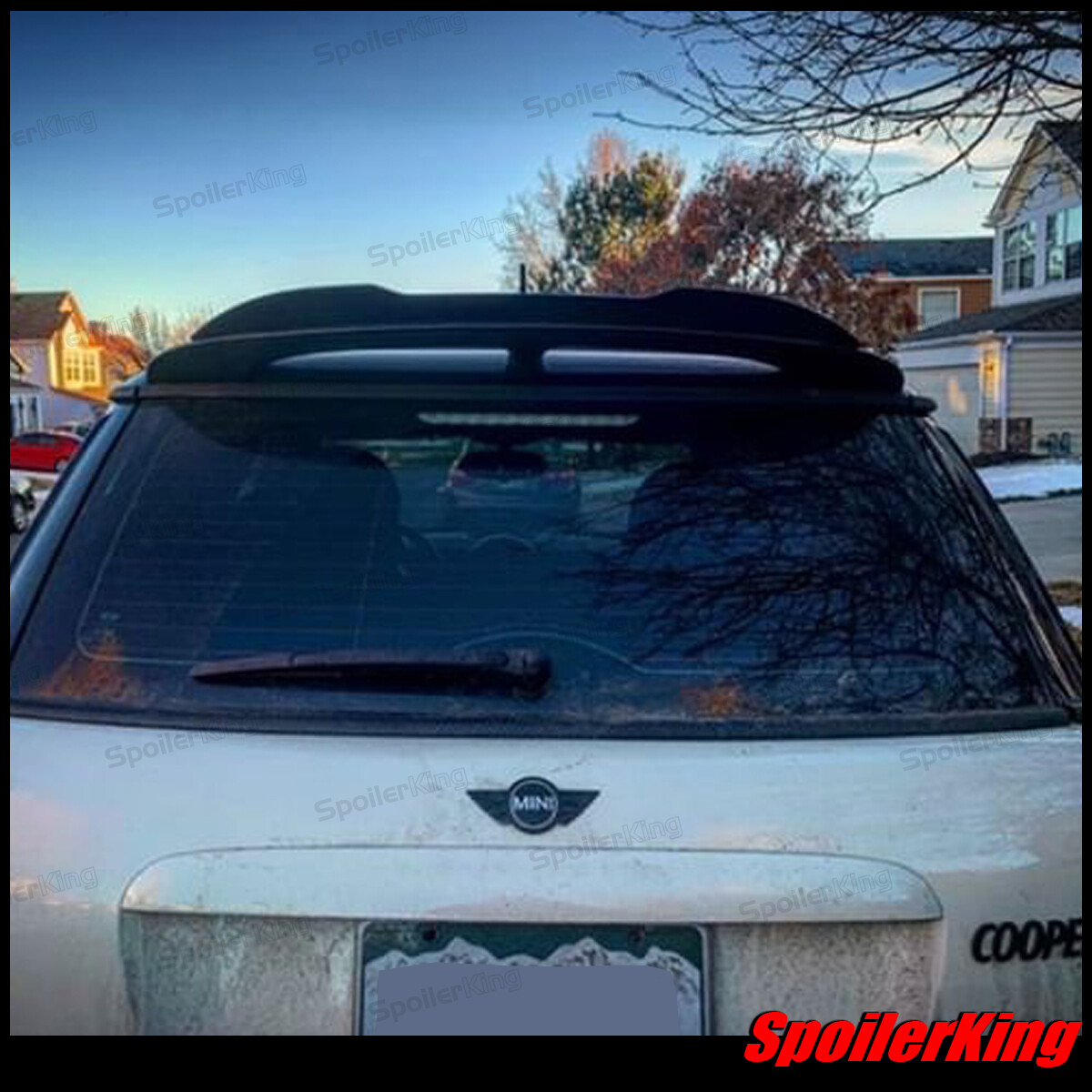 SpoilerKing #284GC Universal 30" - 55" Custom Rear Polyurethane Roof Spoiler