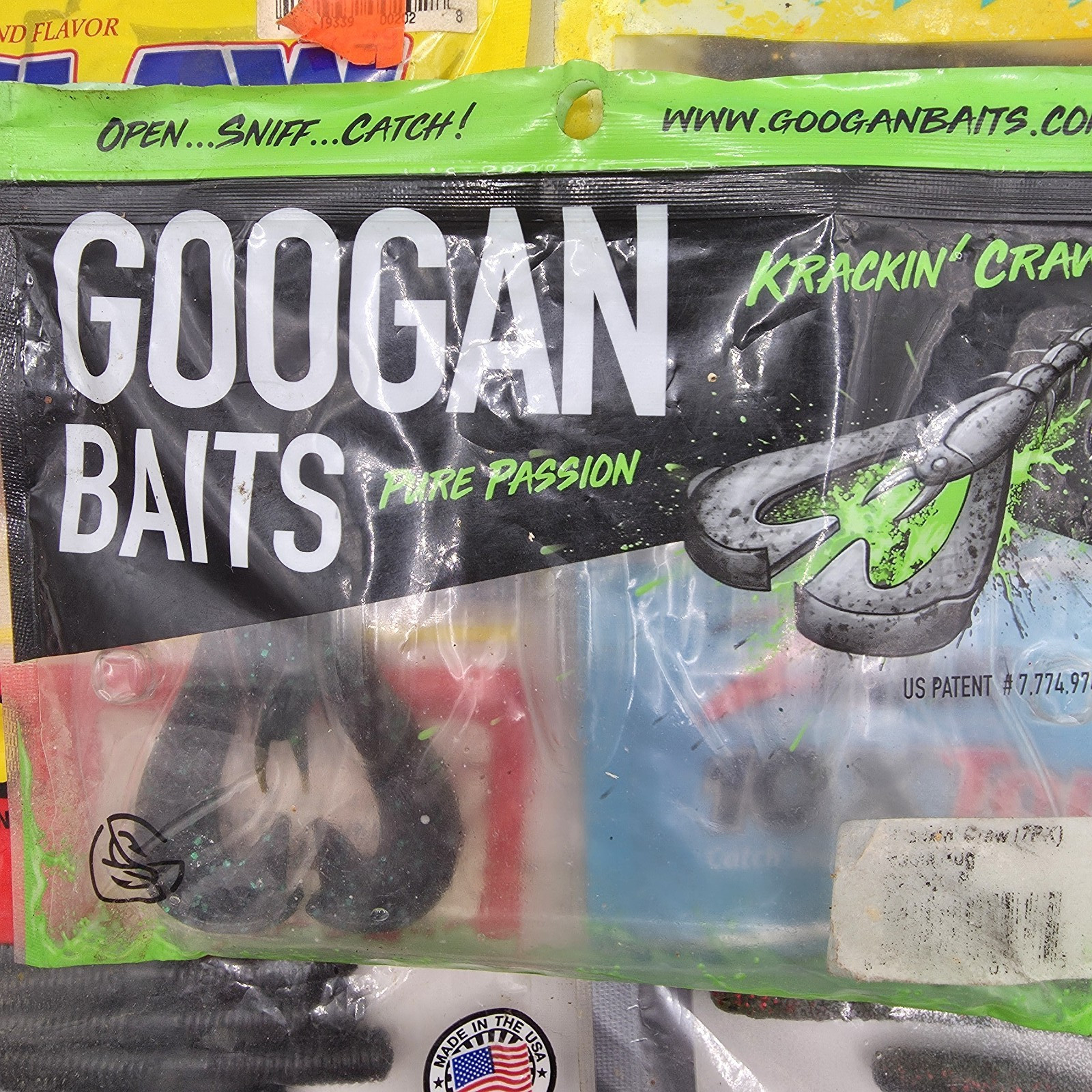 Large Fishing Lure Lot 50 pcs Mixed Brand Soft Plastic Baits