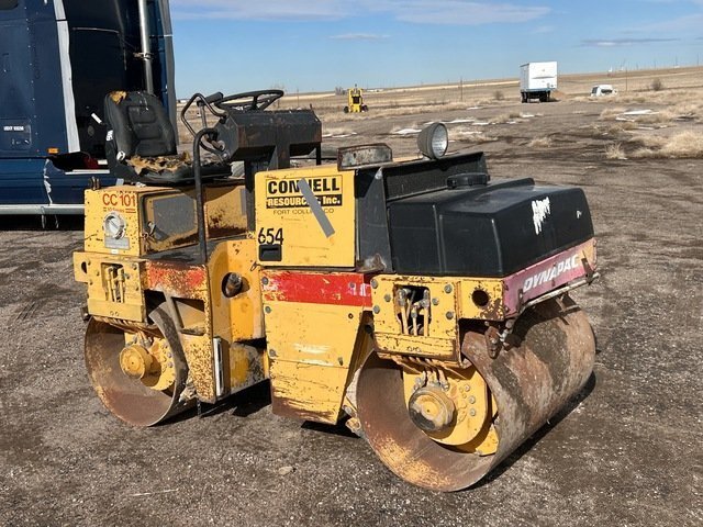 1990 Dynapac CC101 Double Smooth Drum Roller Asphalt # 4287