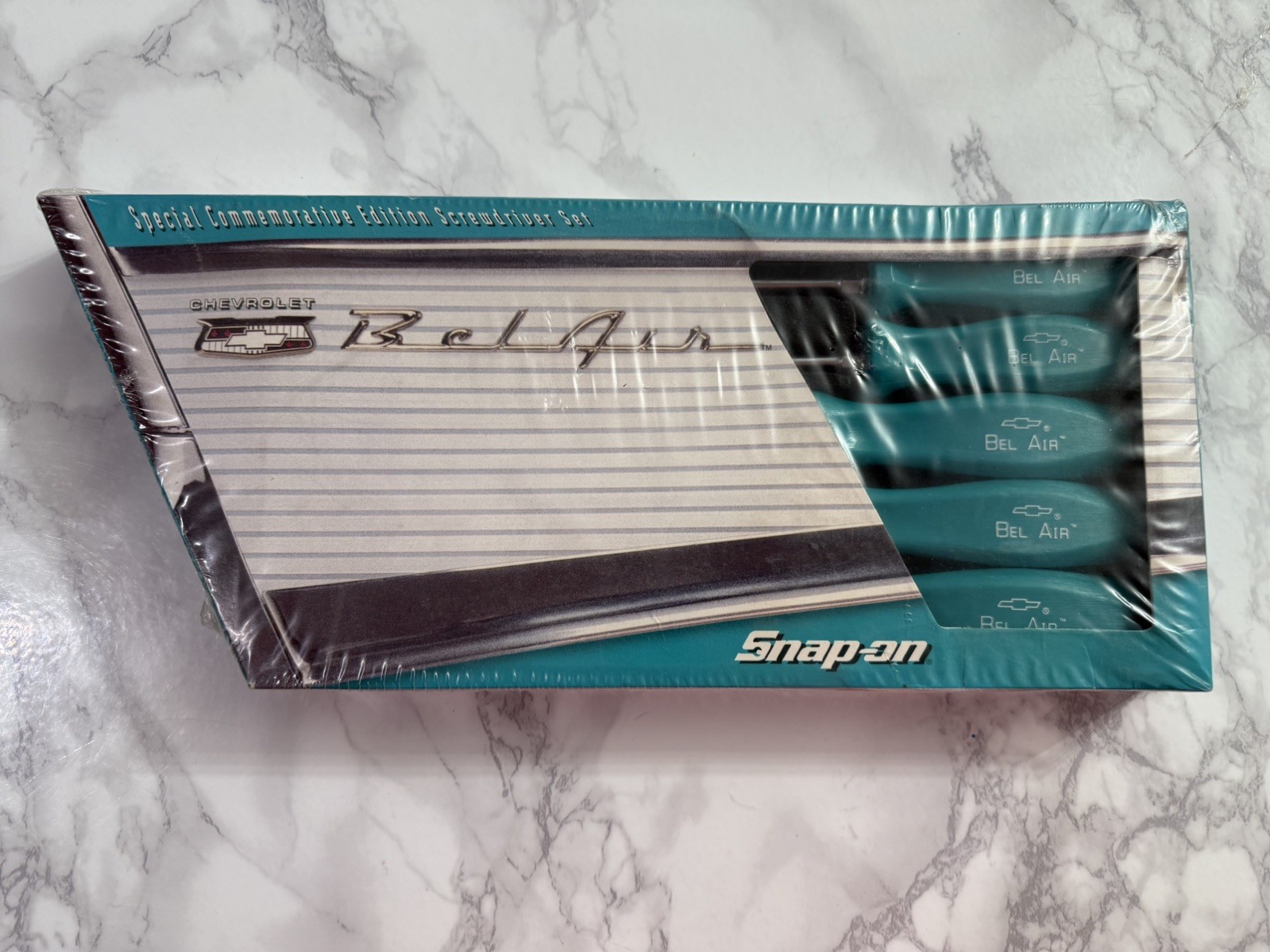 Snap-On USA TEAL Special Edition Screwdriver Set (1957 Chevrolet Bel Air) NEW