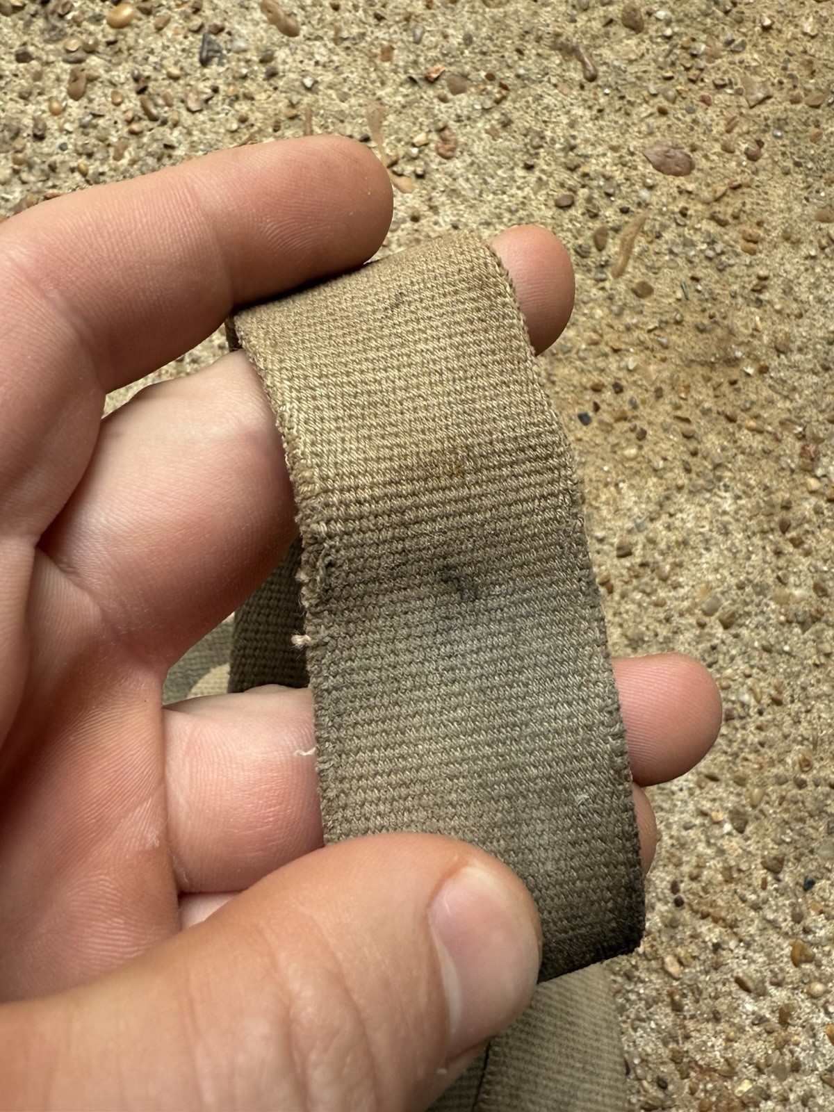 Original WWI US Kerr No Buckl Sling Pat. Date 1914 Early Production M1903 P17