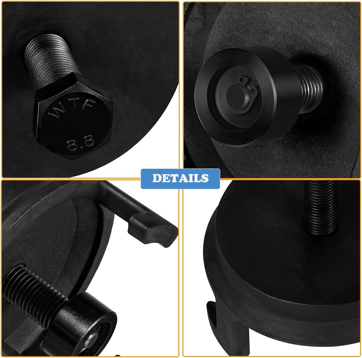 LS Harmonic Balancer Installation Puller Pulley Tool Kit For GM 5.3 5.7 6.0 6.2L