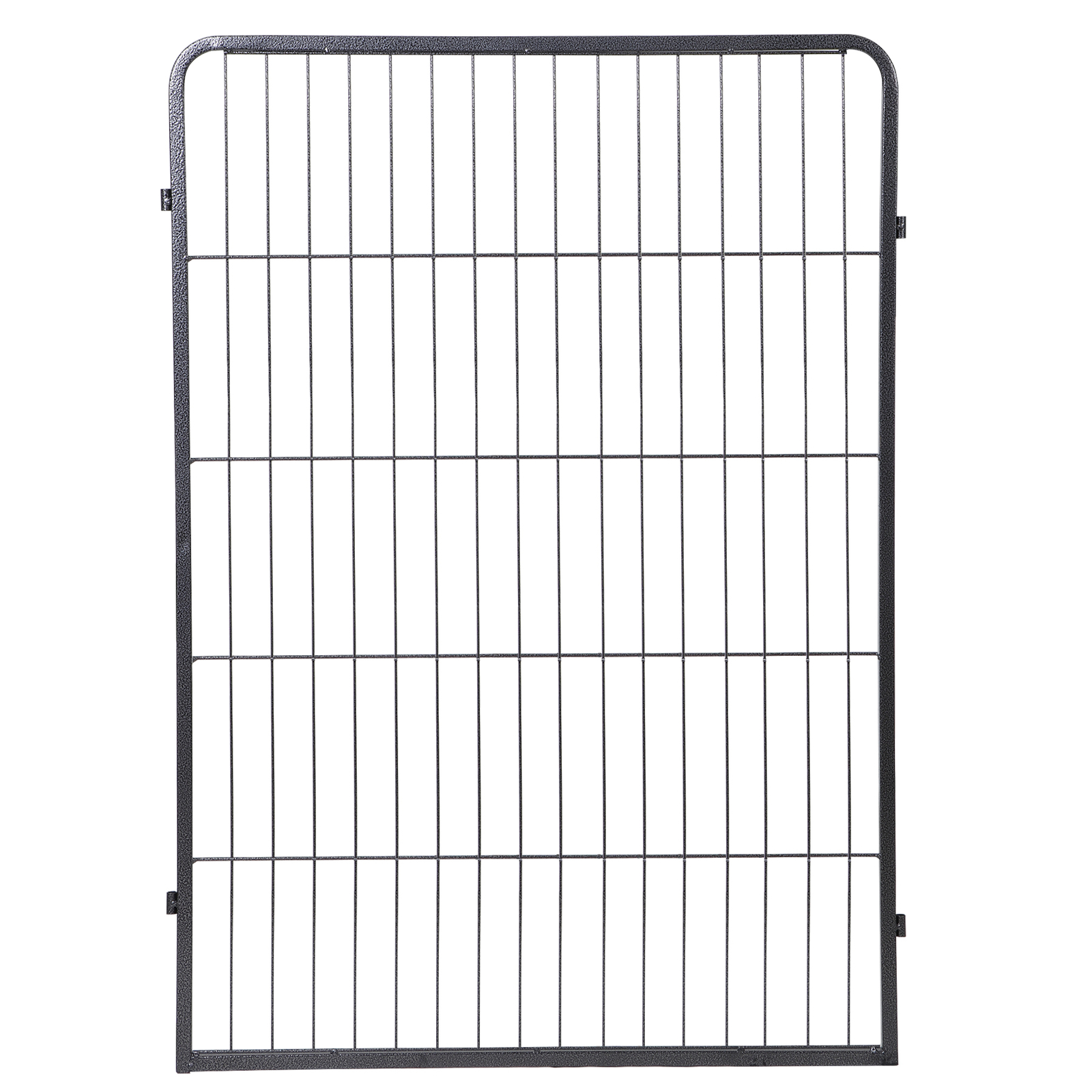 Dog Playpen 40" Height 8 Panels Metal Dog Fence Portable Dog Pen for Yard Black