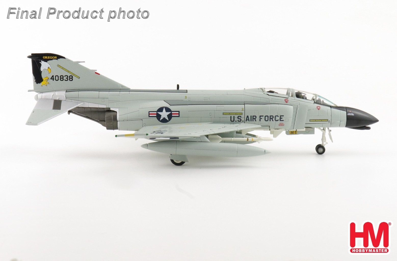 Hobby Master 1/72 F-4C Phantom II Oregon ANG 40838 114th TFTS 1980s HA19076