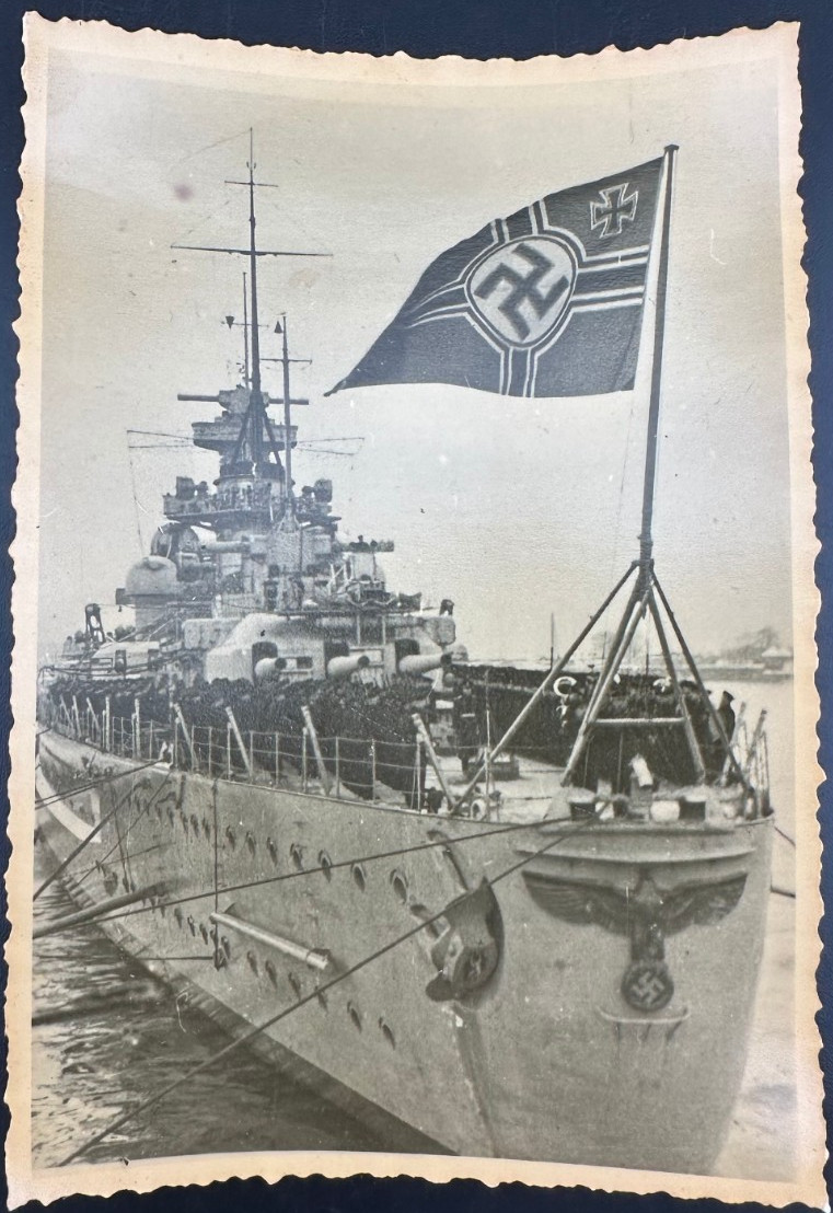 German Battleship Gneisenau During World War II