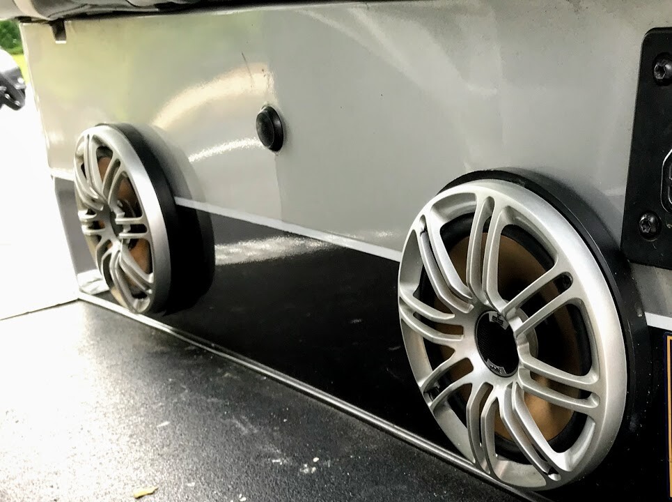 Universal Golf Cart/UTV Stereo System Radio Speaker Installation Combination Kit