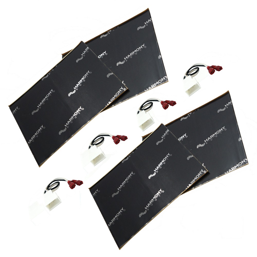 Fits Toyota Tundra 03-13 Factory Speaker Replacement Harness w/ Sound Dampening