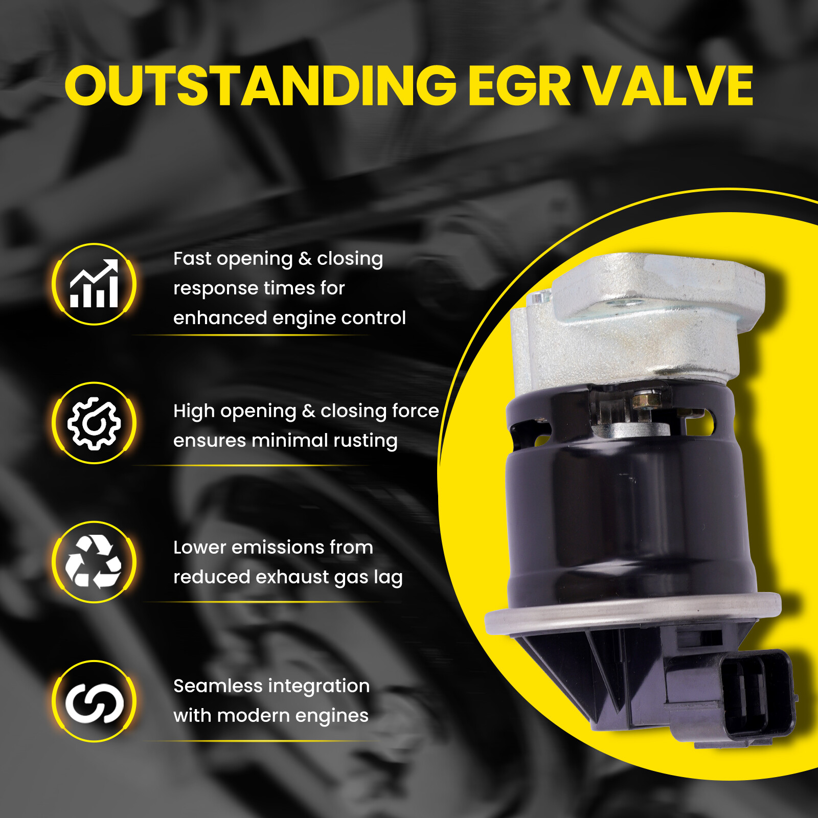 EGR Valve fit Acura TL MDX RL CL Honda Odyssey Accord Pilot Ridgeline Saturn Vue