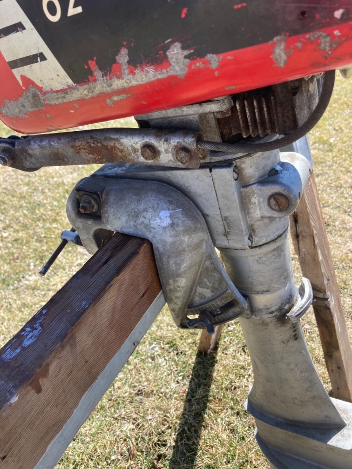 1956 Clinton Model 62R Outboard Boat Motor 5.5 HP Very Nice