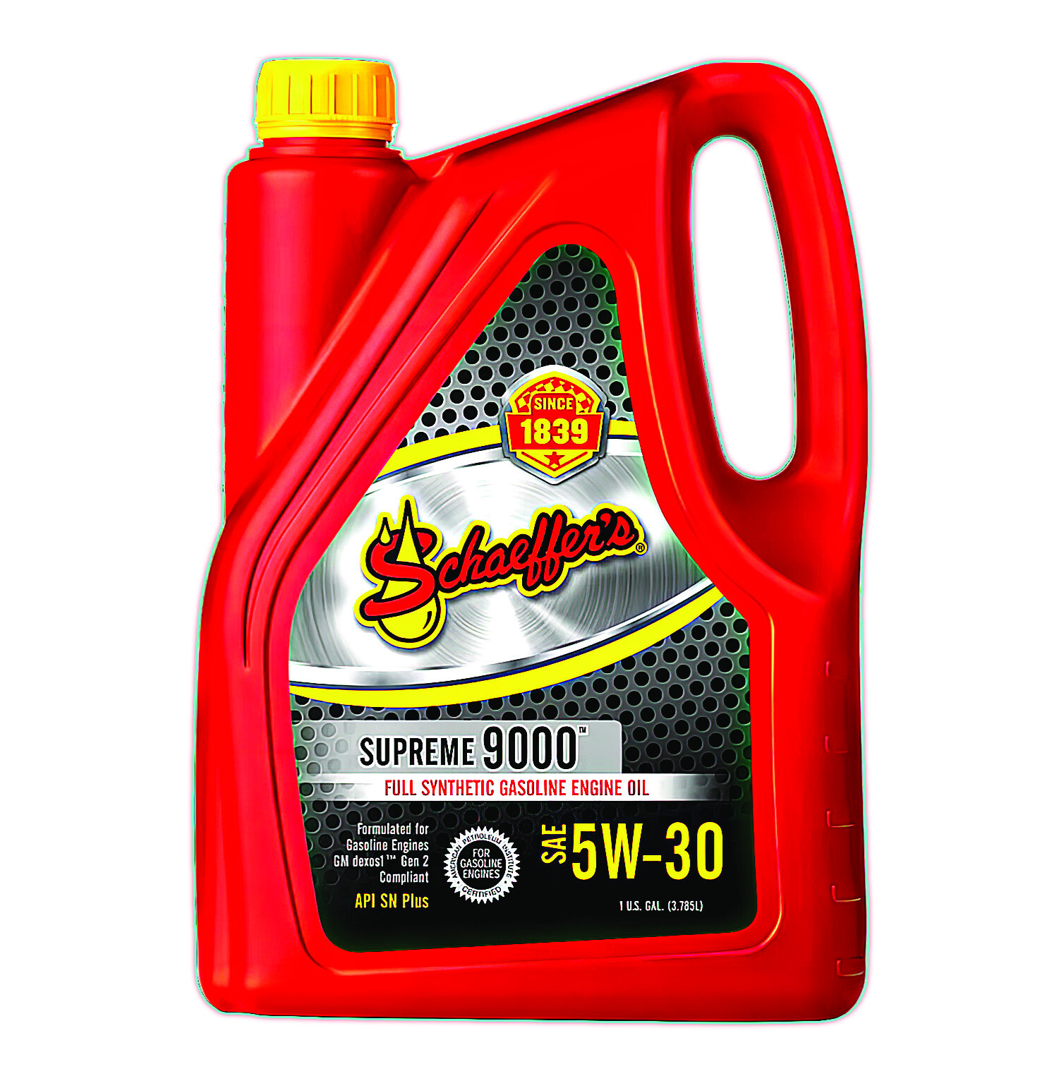 Schaeffer Oil Supreme 9000™ Full Synthetic Gasoline Engine 5W-30 - 1 Gallon