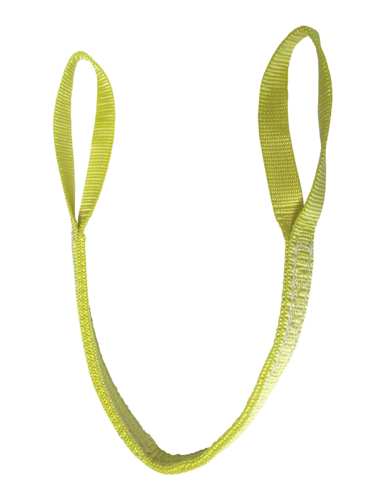 1 x 3 ft Nylon Web Lifting Sling Tow Strap 2 Ply EE2-901 Eye & Eye USA (2 Pack)