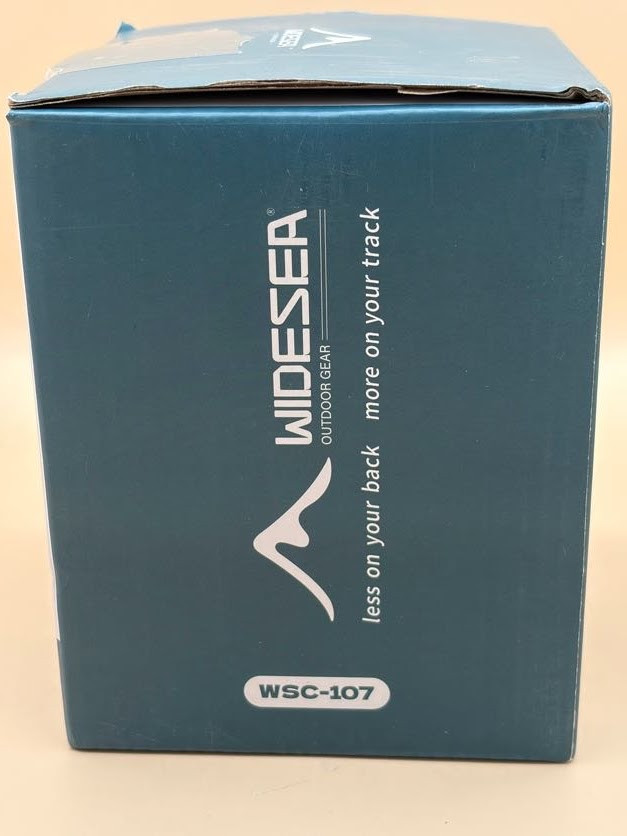 Widesea Outdoor Camping 750ml Hard Aluminum Coffee Pot - New Open Box