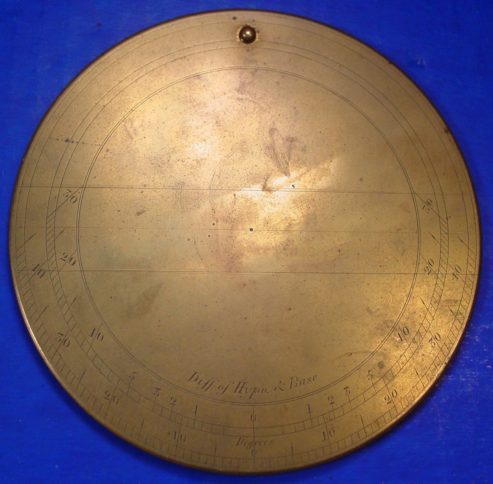 1816 Thomas Jones Compass folding Sight Vanes Vertical Arc - Rare Early Compass