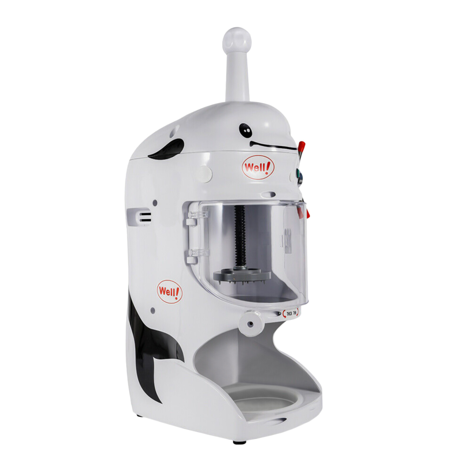 Ice Cub Shaved Ice Machine Commercial Ice Shaver Snow Cone Maker Premium 350W