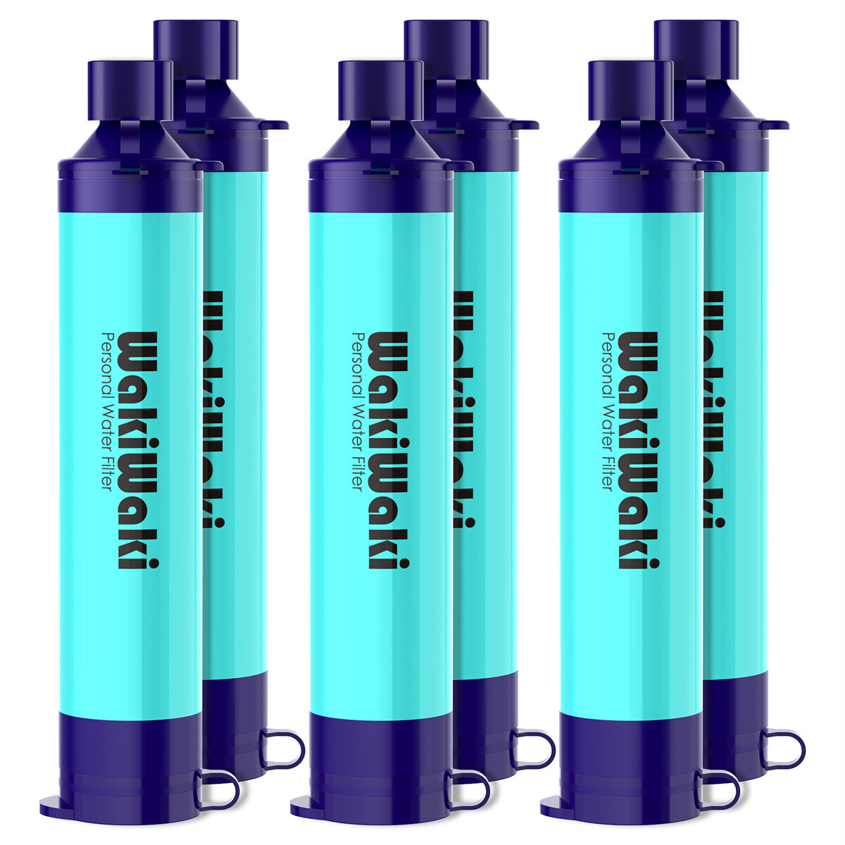 Personal Water Filter Straws Outdoor Emergency Portable Water Filtration 1-10Pcs