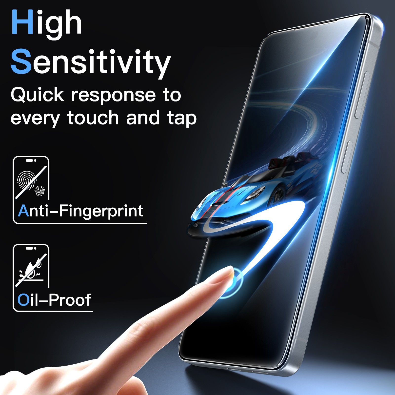 JETech Screen Protector for Samsung Galaxy S26/S26 Ultra, 2-Pack