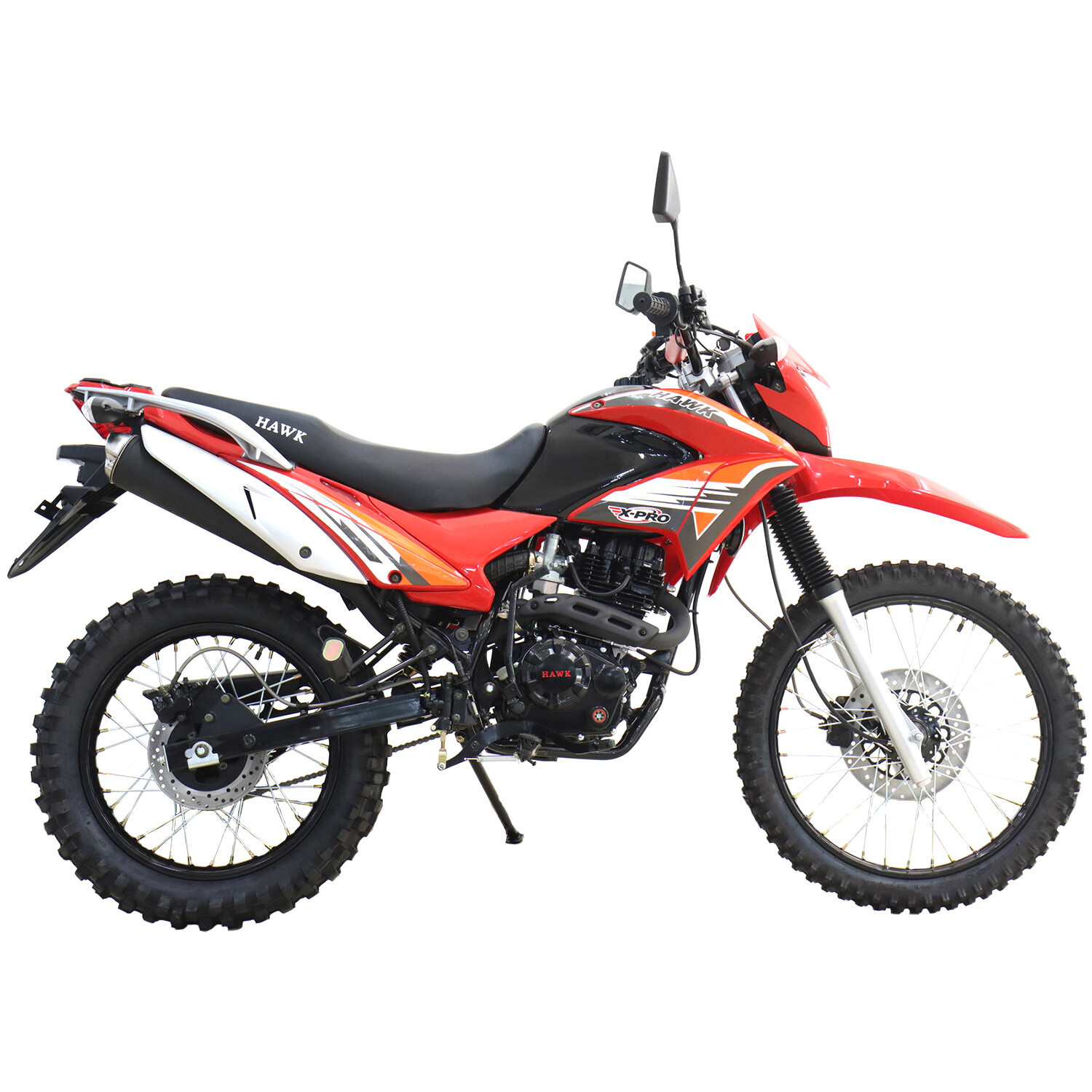 X-PRO Hawk 250 Dirt Bike Dual Sports Enduro Street Bike Motorcycle Free Shipping