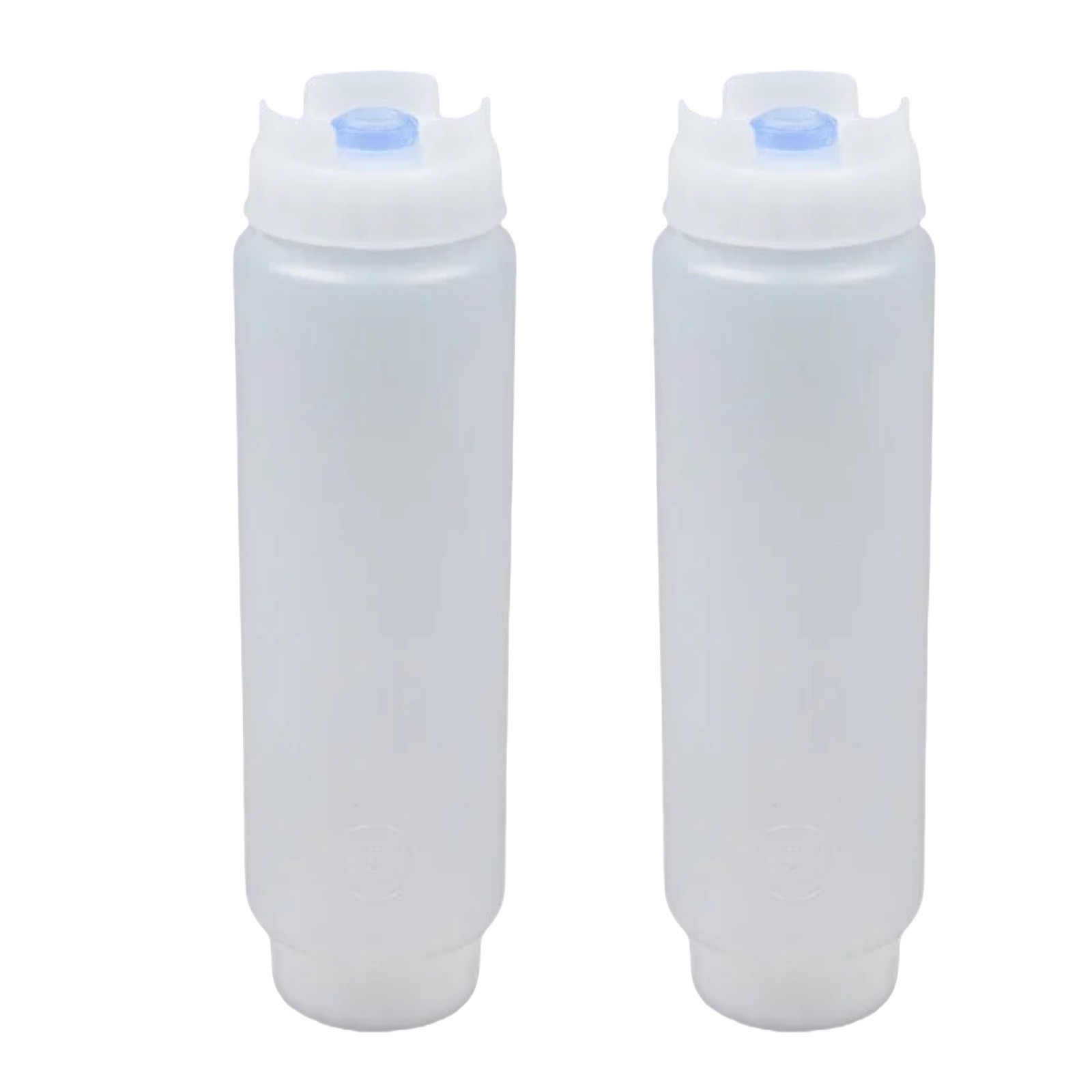 FIFO 16 oz. Condiment Squeeze Bottles w/ Large Dispensing Valve, 2 Count