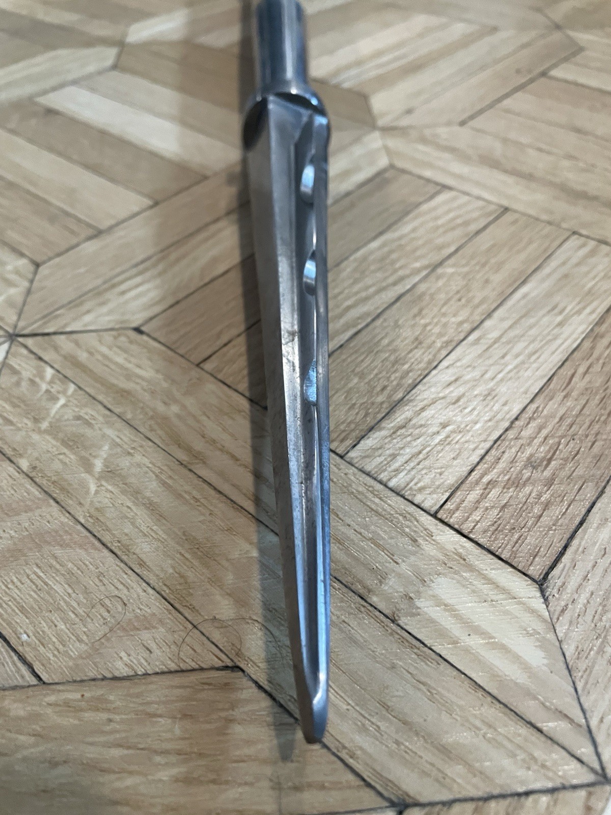 Medieval Double-Sided Flanged Mace and Spear, 55-Inch Weapon