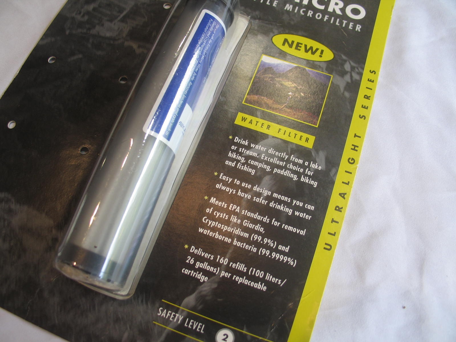 KATADYN WATER BOTTLE MICRO FILTER REPLACEMENT Filter Only Ultralight 26 Gallons