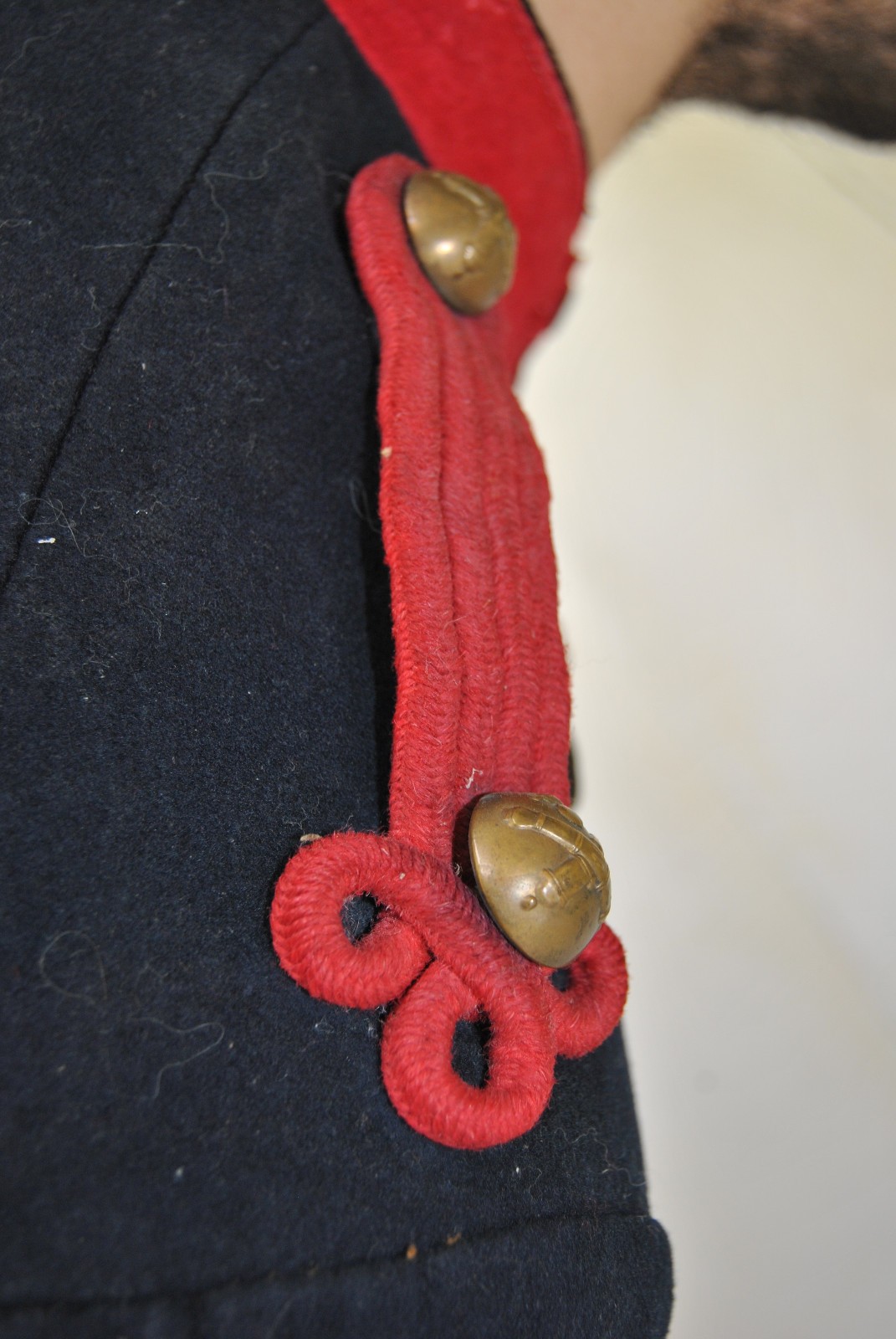 Model 1872 French Dolman 20th Artillery Regiment 20e régiment d'artillerie