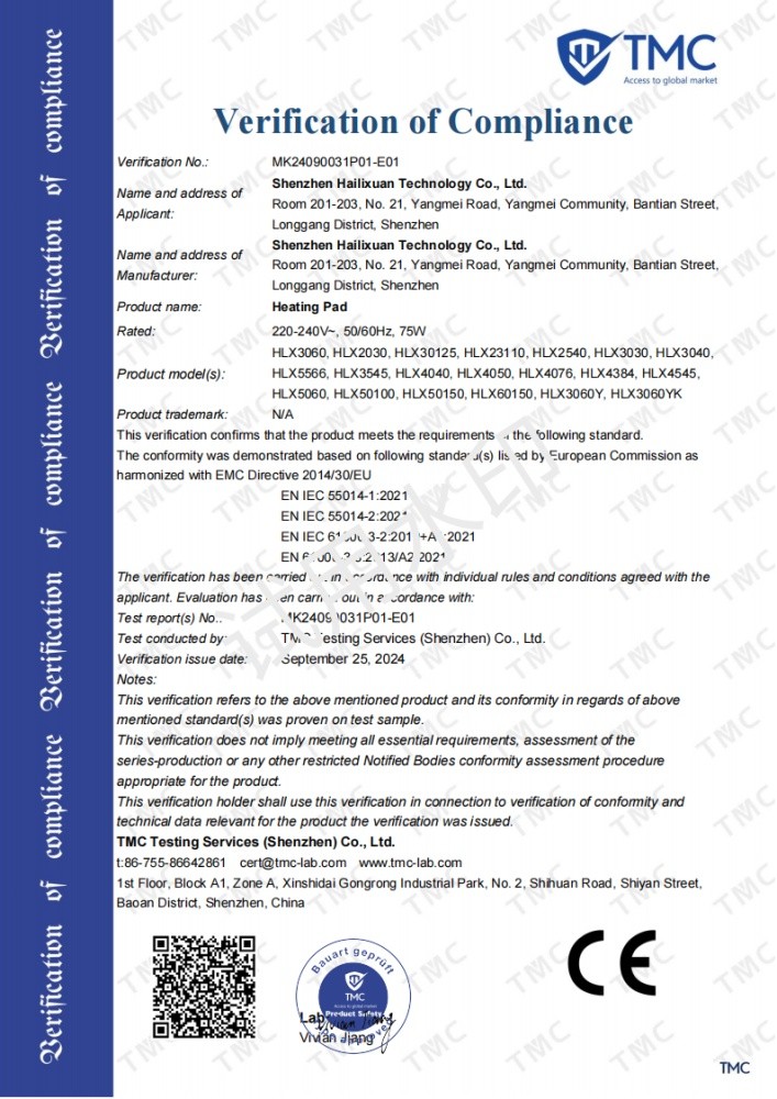 Electric Heating Pad for Pain Relief with 10 Temperature Settings, Auto Shut-Off