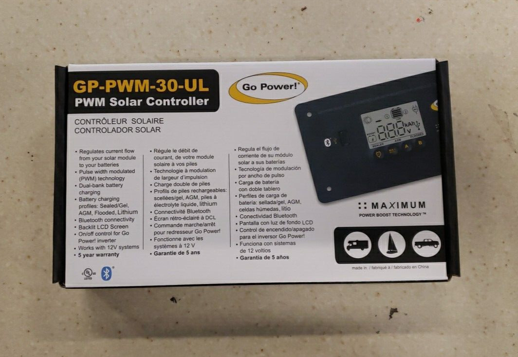 Go Power GP-PWM-30 Solar Regulator