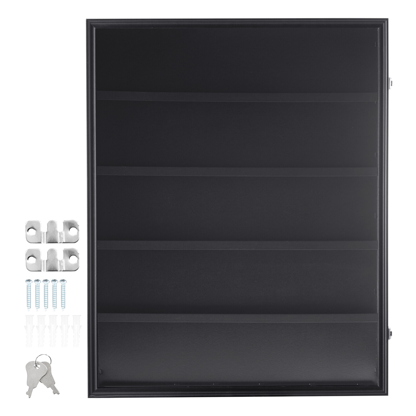 VEVOR 35 Graded Sports Card Display Case 24.3 x 30.5 x 2.1 in 98% UV Protection