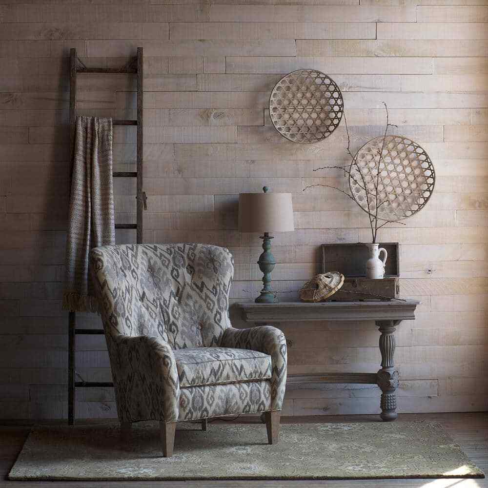 Weaber 1/2 In. X 4 In. X 4 Ft. White Wash Weathered Hardwood Board (8-Piece)