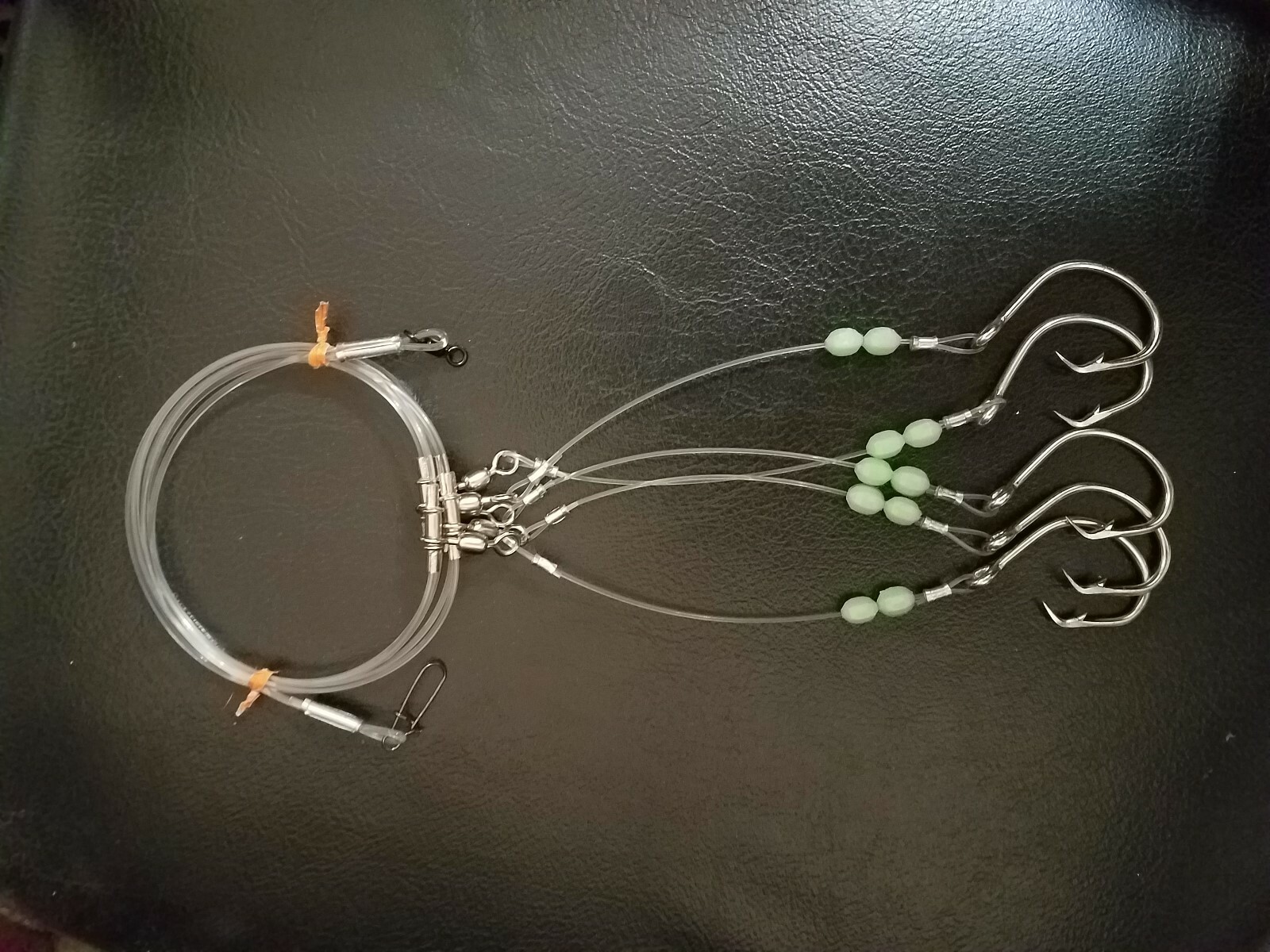 LUMINOUS MULTIPLE CIRCLE HOOK DEEP DROP RIG TILEFISH GROUPER BARRELFISH SNAPPER