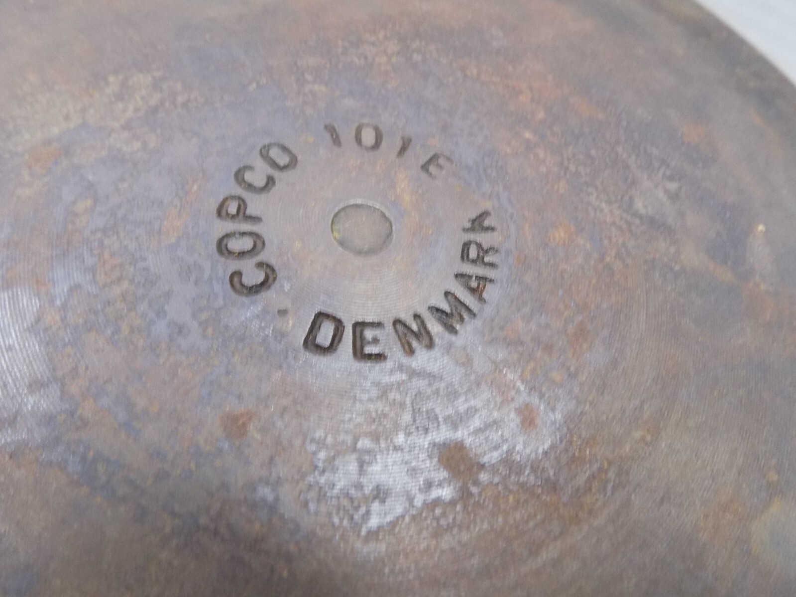 Rare MCM COPCO Denmark 4 qt Iron Enamelware Roaster Dutch Oven Pot Michael Lax