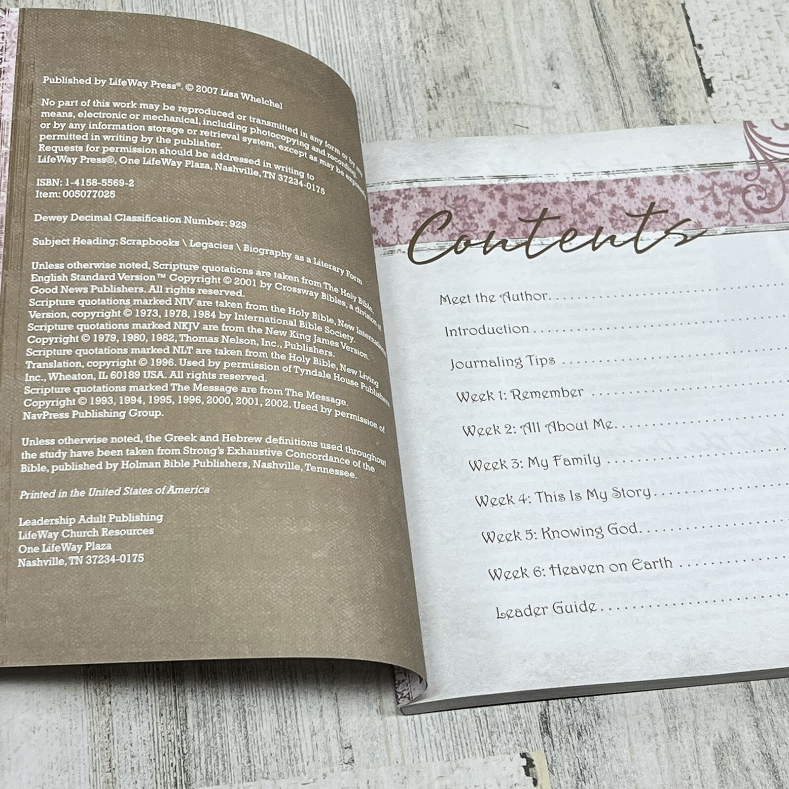 This Is My Story: Creating a Scrapbook Legacy of Faith Workbook - Lisa Whelchel