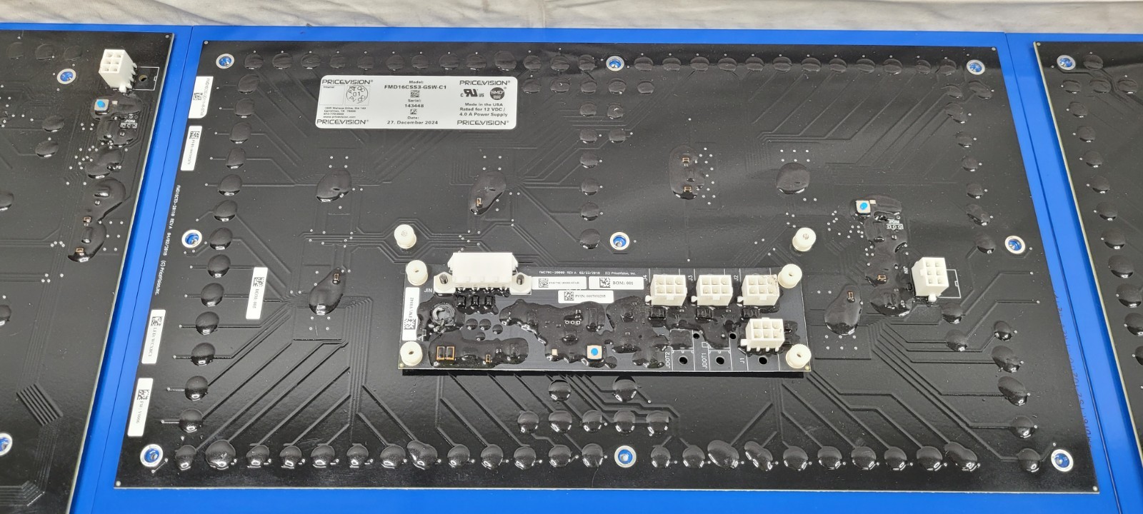 Pricevision LED Fuel Price LED Sign 8 Panel Kit FMD16CTD SEE PHOTOS!