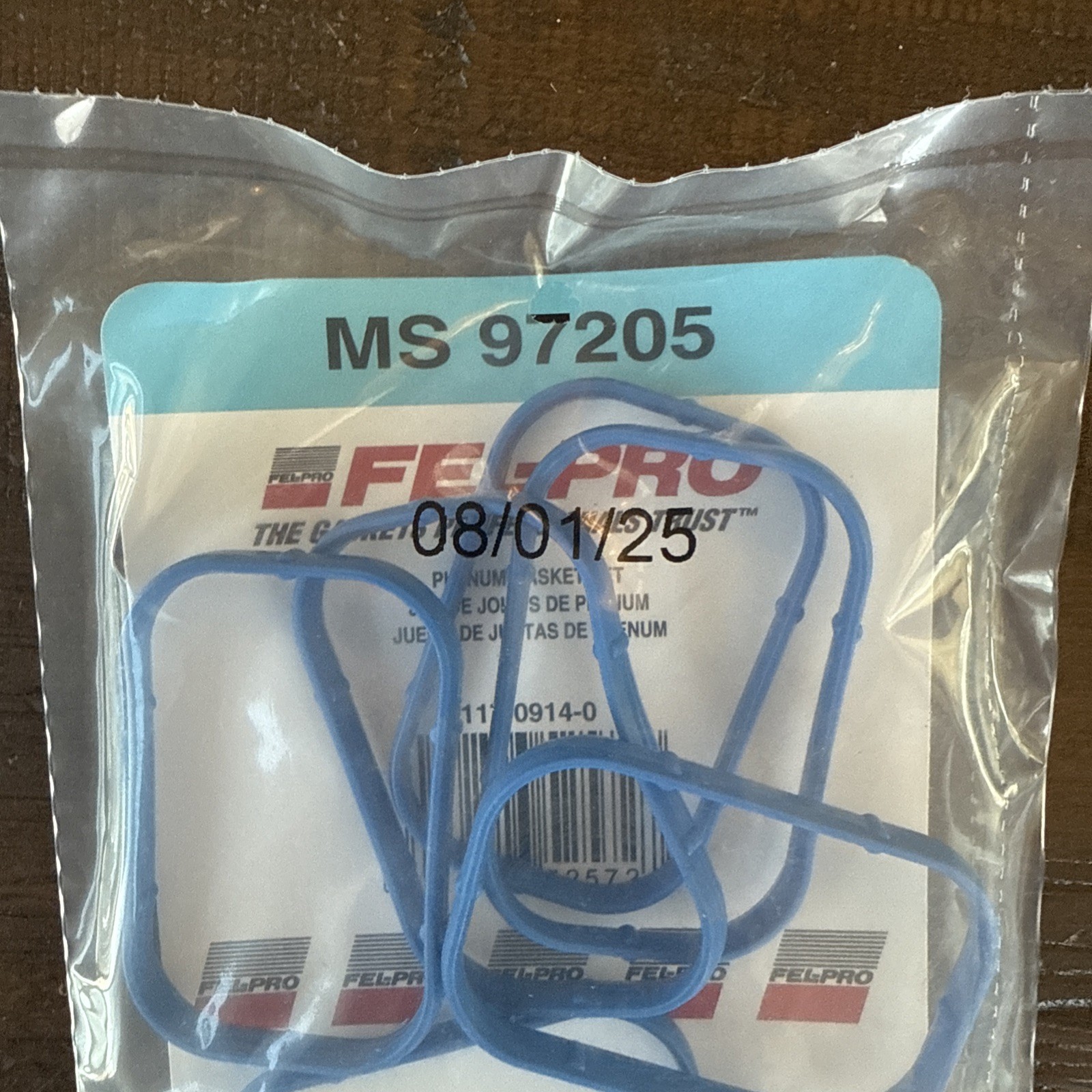 Fuel Injection Plenum Gasket Set Fel-Pro MS 97205