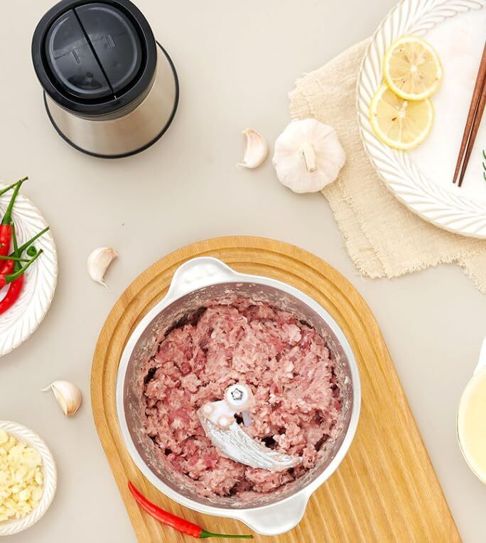 300W Electric Food Vege Chopper Food Processor Kitchen Meat Grinder Chopper 3L