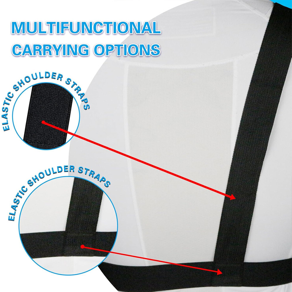 Tactical Chest holster Holster for Concealed Carry Adjustable Pistol Gun Holster