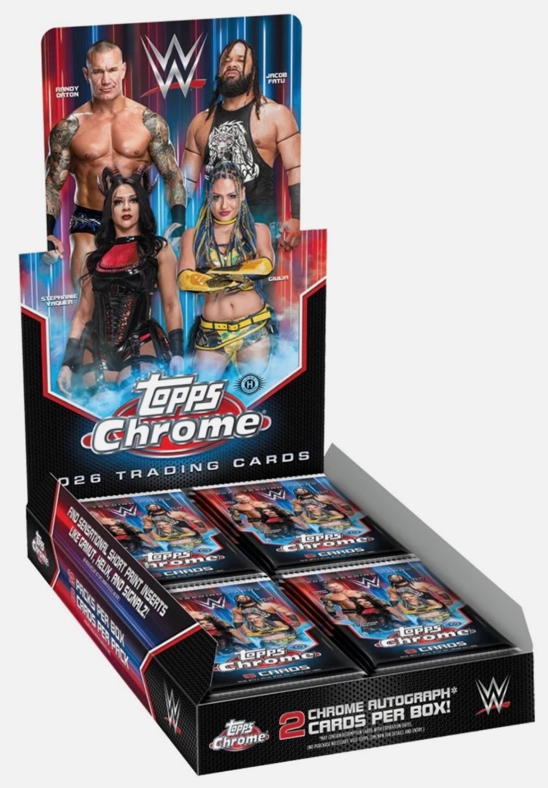 2026 Topps Chrome WWE Hobby Box Presale